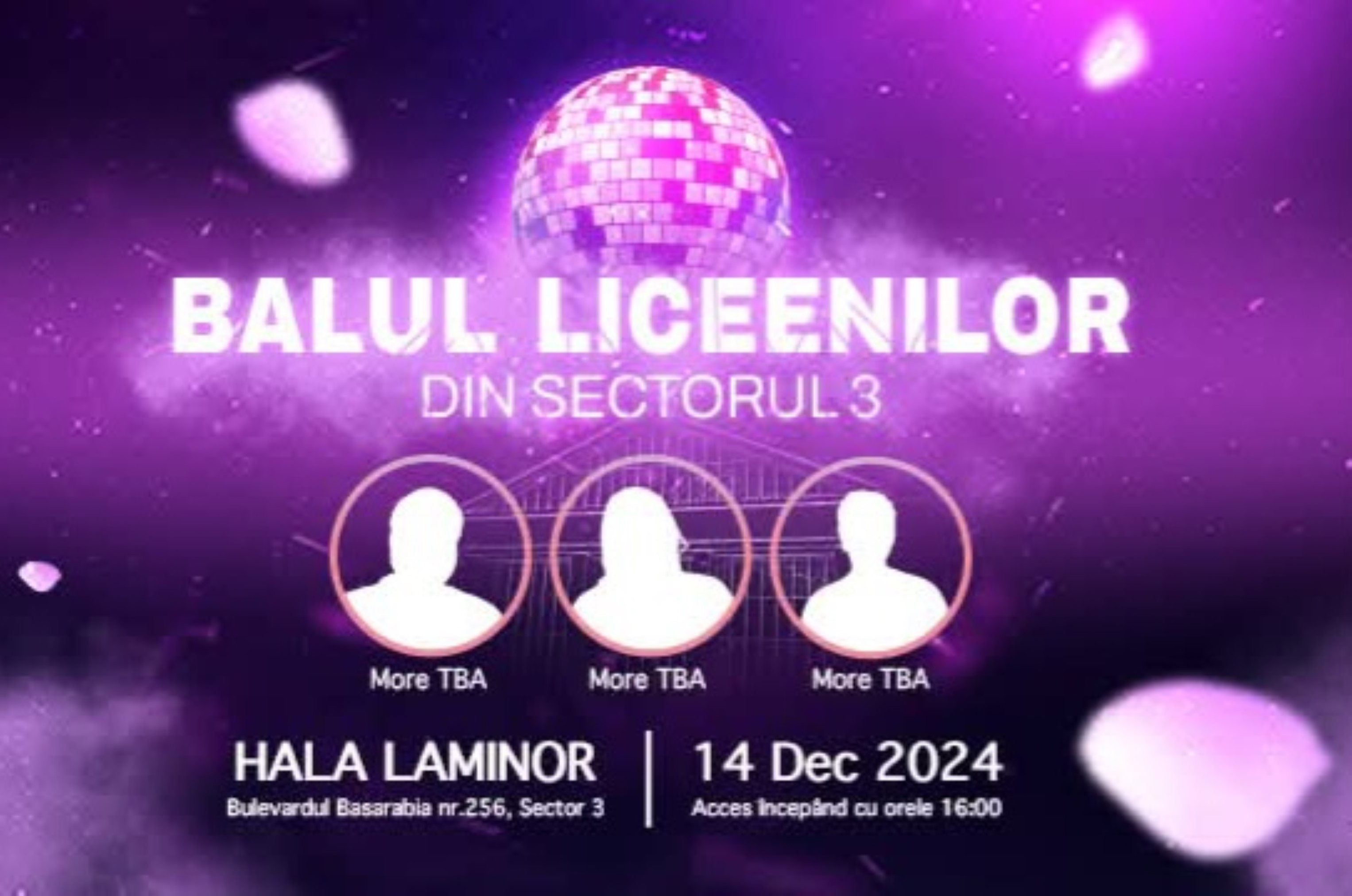 Balul liceenilor, eveniment de amploare în Sectorul 3