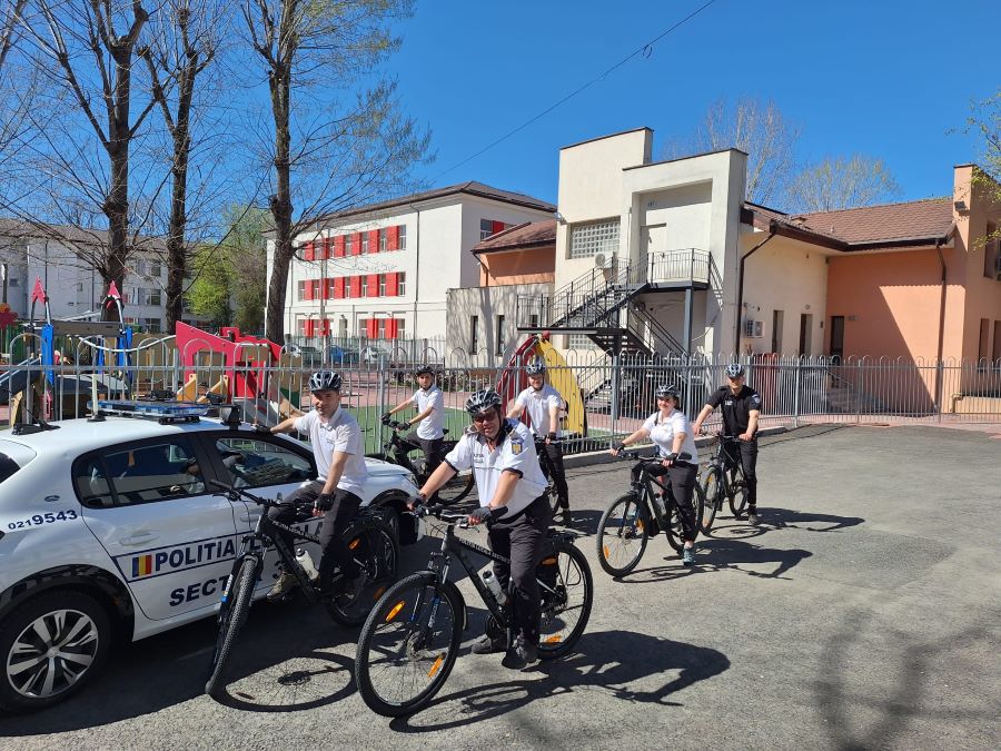 Sectorul 3, monitorizat de polițiști locali pe biciclete