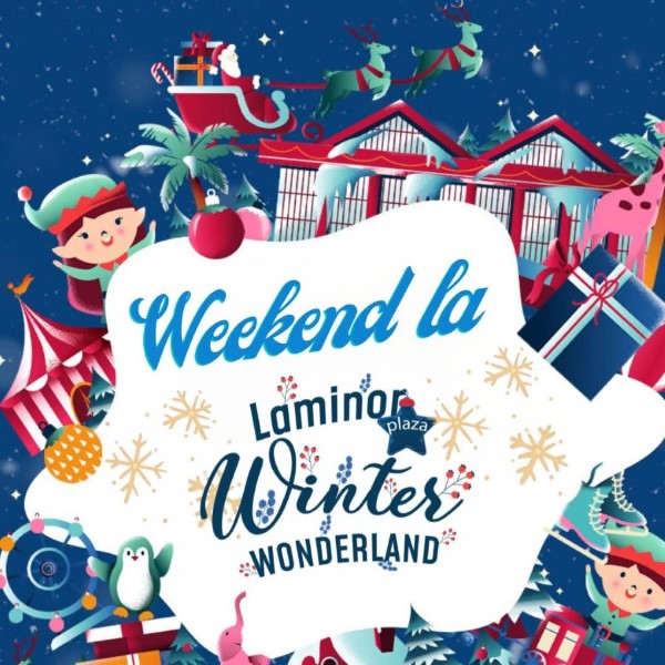 Distracție și voie bună la „Laminor Plaza Winter Wonderland”