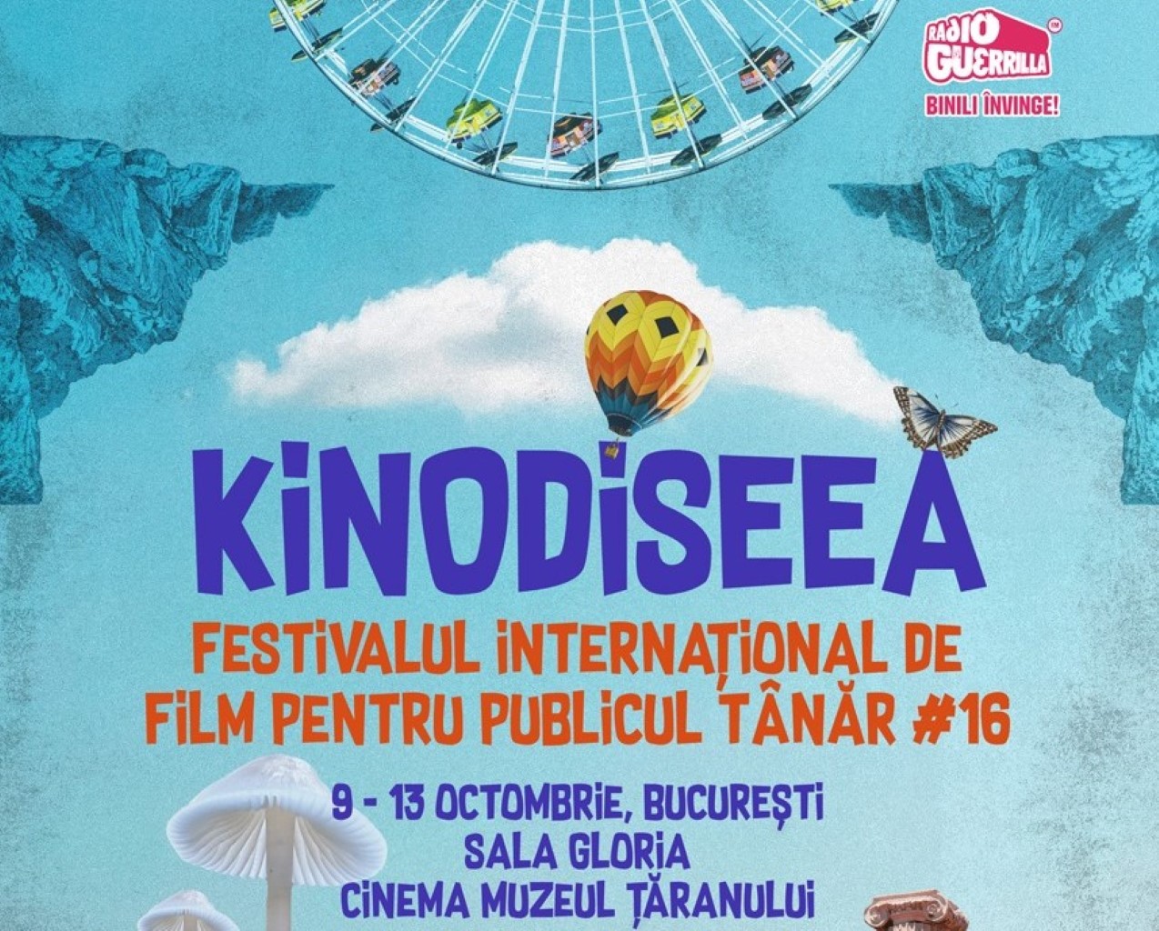 Începe KINOdiseea!  Festivalul internațional de film pentru publicul tânăr