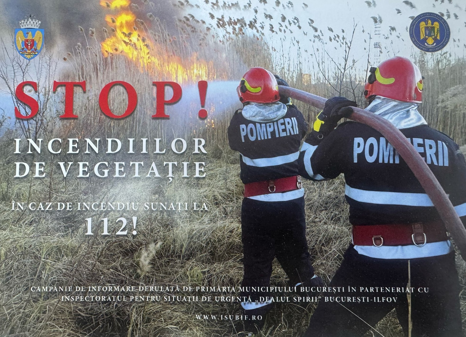 „STOP! Incendiilor de vegetație”