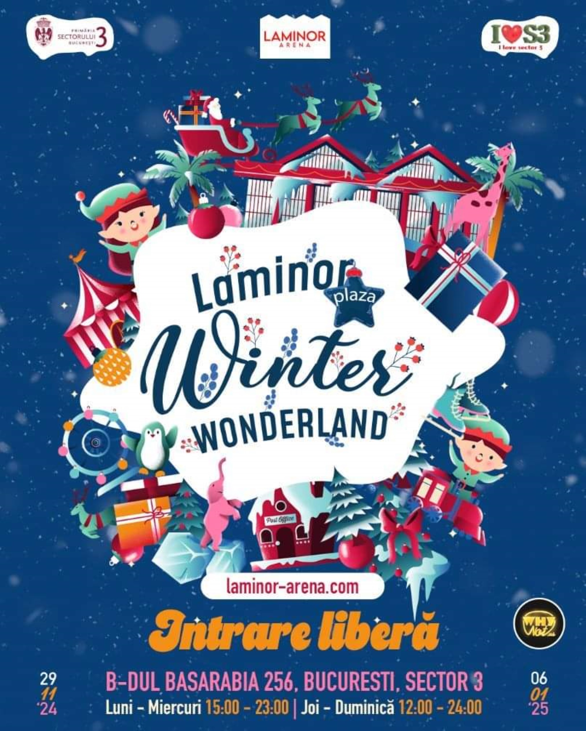 Suveniruri handmade, create de copii la atelierele „Laminor Plaza Winter Wonderland”